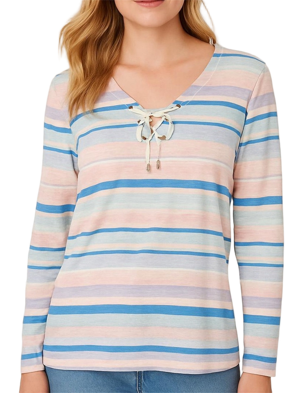 20. WOMENS CHICO’S 2/L DETAIL TOP
